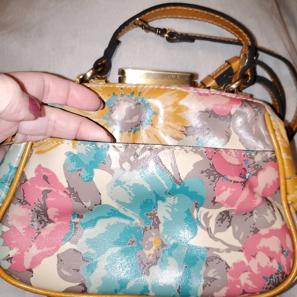 PATRICIA NASH LEATHER SATCHEL - Picture 3 of 4